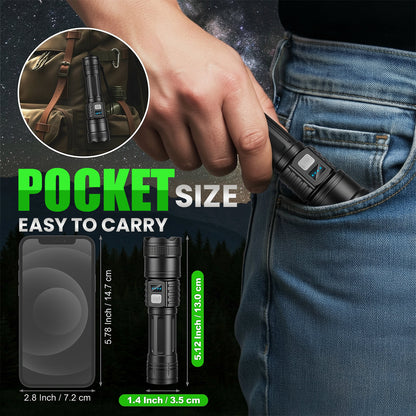🔥HOT SALE 60% OFF🔥Super Bright Ultimate Survival Flashlight For All Emergency🔦
